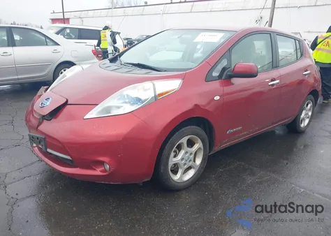 2011 Nissan Leaf Sl z USA, uszkodzony, nr VIN JN1AZ0CP4BT000316